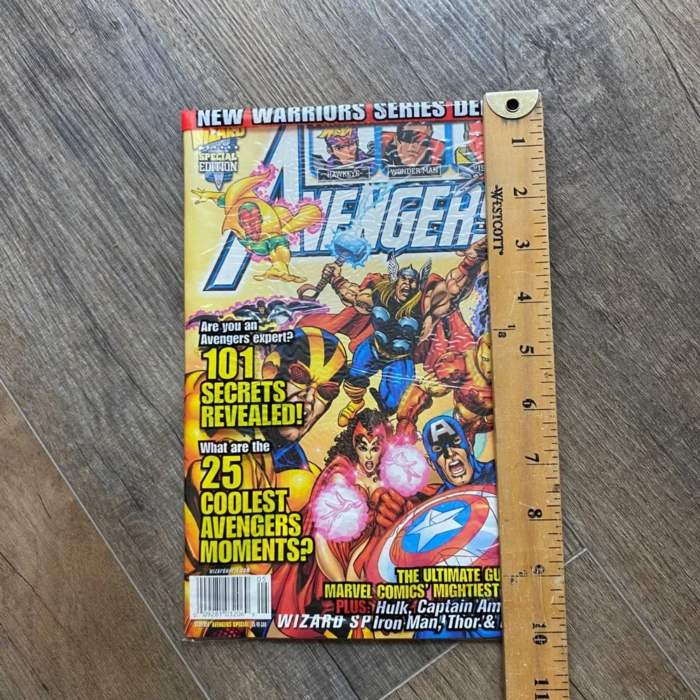 Wizard Avengers Special Publication Magazine New Warriors 0 Comic Sealed Marvel